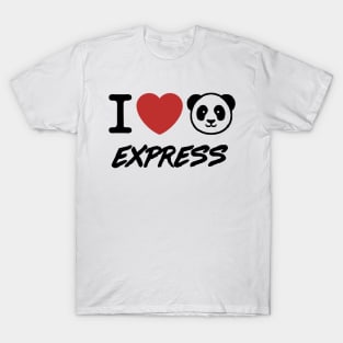 Wei Chen's I heart Panda Express (American born Chinese) T-Shirt